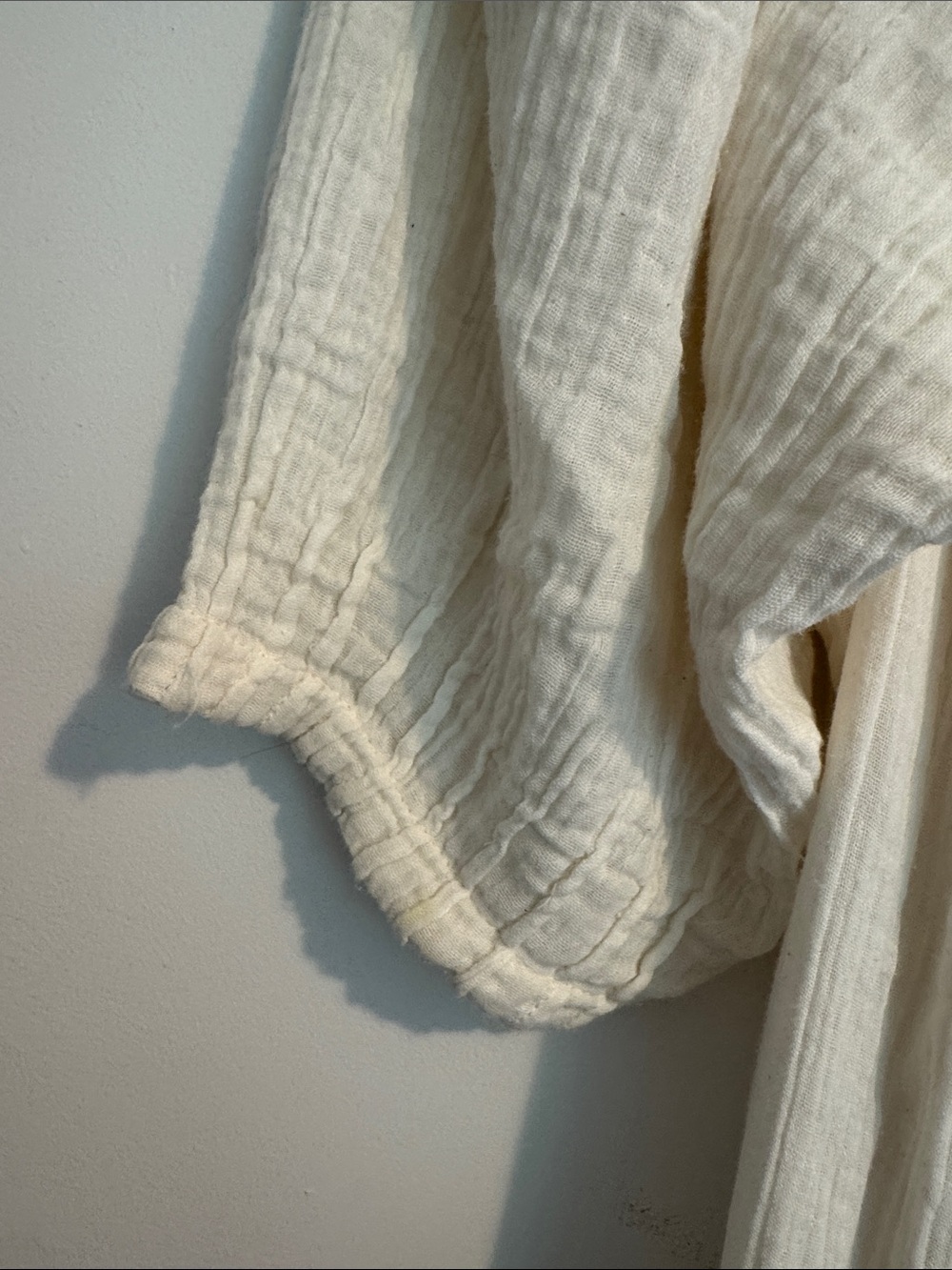 Free People Mystery Land Ivory Gauzy Tiered Boho Tunic Dress - Picture 5 of 6